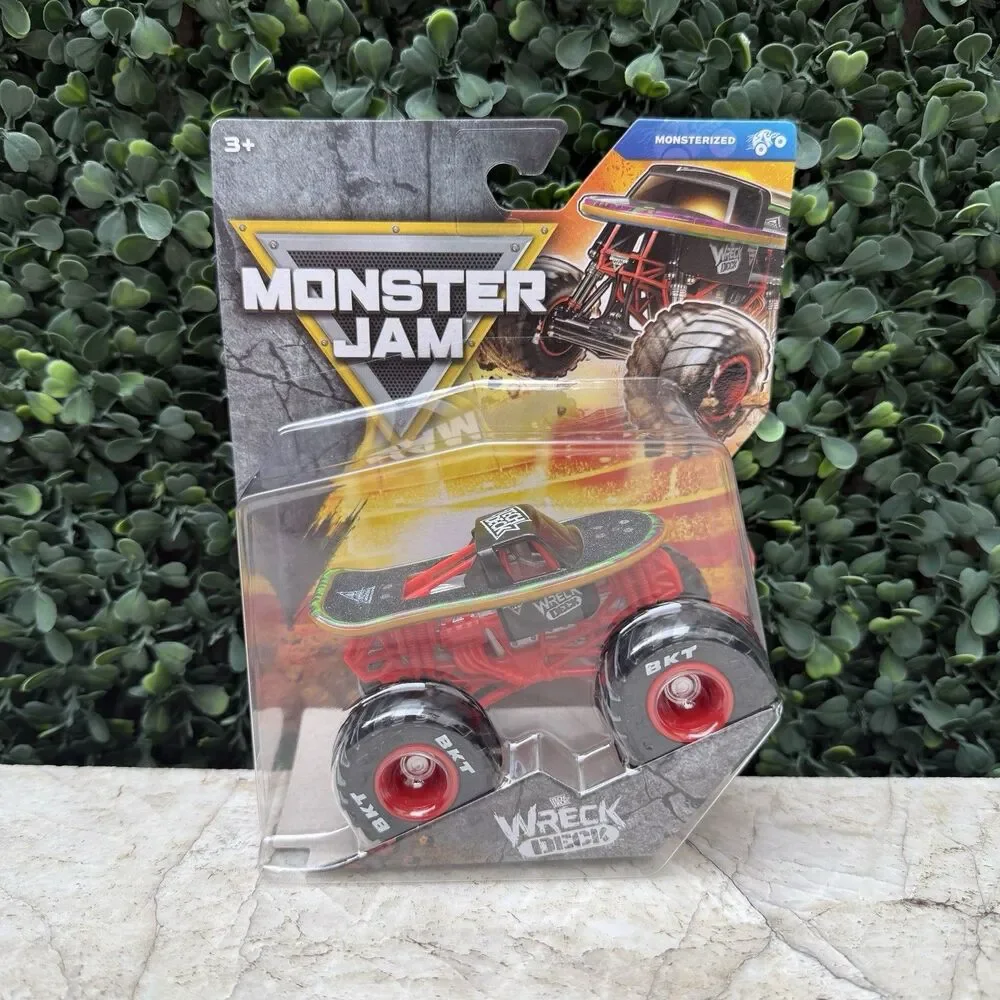 Monster Jam Tech Deck Wreck Deck - Spin Master 2026 Monsterized Truck